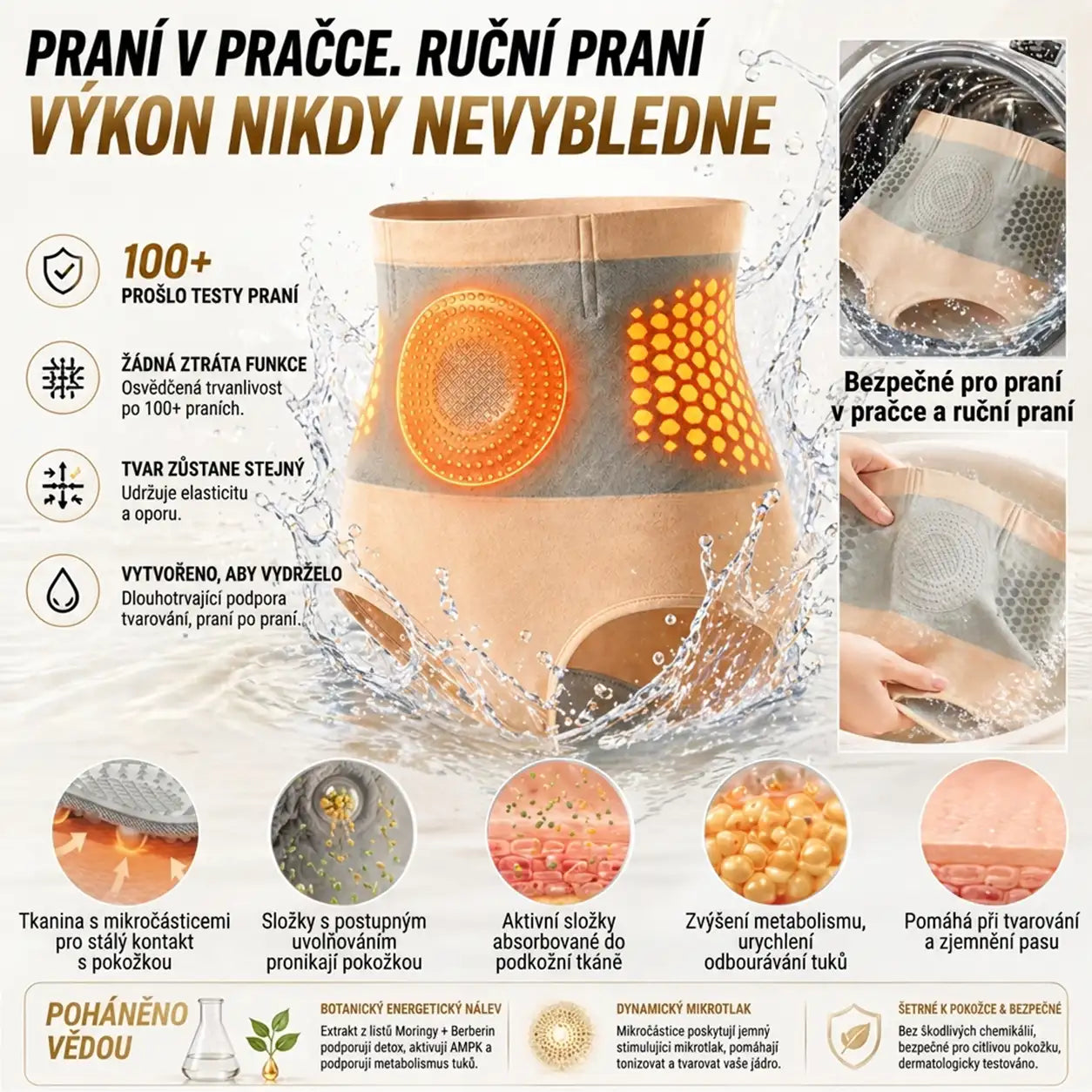 🇨🇿 Oficiální značkový obchod ✔️ | AKYGO® 2026 Moringa × Berberin × NAD+ 6‑v‑1 Nano částicové formování těla a spalování tuků šortky (pro ženy i muže s vylepšenou podporou mužské vitality)