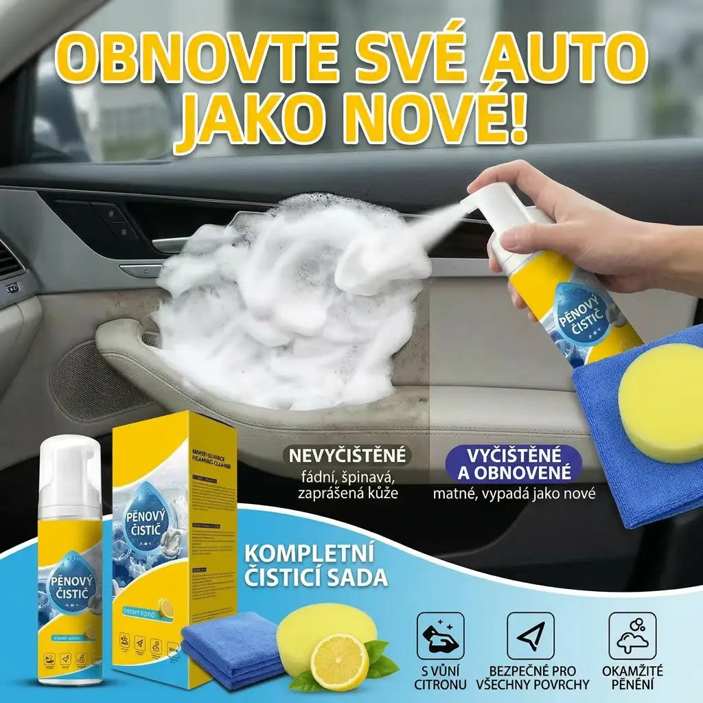 Poslední den: Sleva 80 % 💦 Multifunkční enzymatická pěna 4 v 1