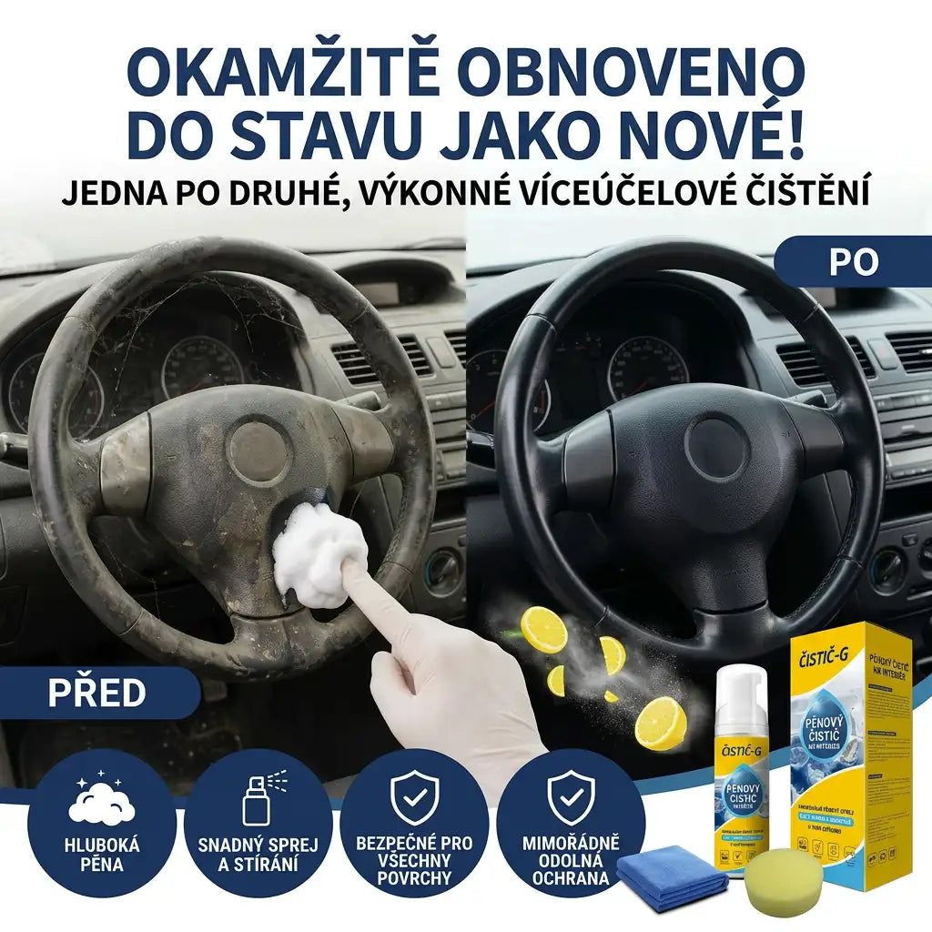 Poslední den: Sleva 80 % 💦 Multifunkční enzymatická pěna 4 v 1