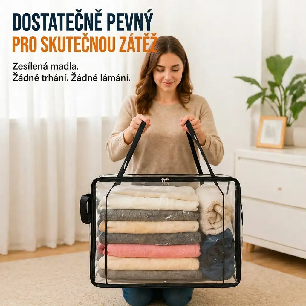 POSLEDNÍ DEN SLEVY 50 % ✨📦WYVCK® Velký odolný průhledný plastový úložný box🎁💞