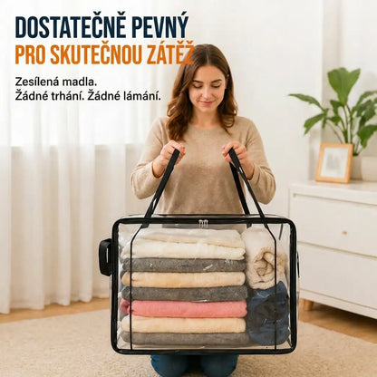 POSLEDNÍ DEN SLEVY 50 % ✨📦WYVCK® Velký odolný průhledný plastový úložný box🎁💞
